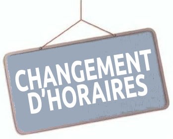Changement d&rsquo;horaires pour l&rsquo;agence du Mans