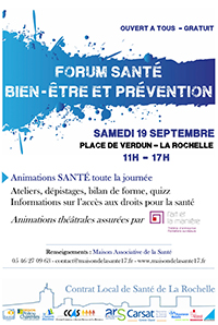 Forum santé bien-être et prévention