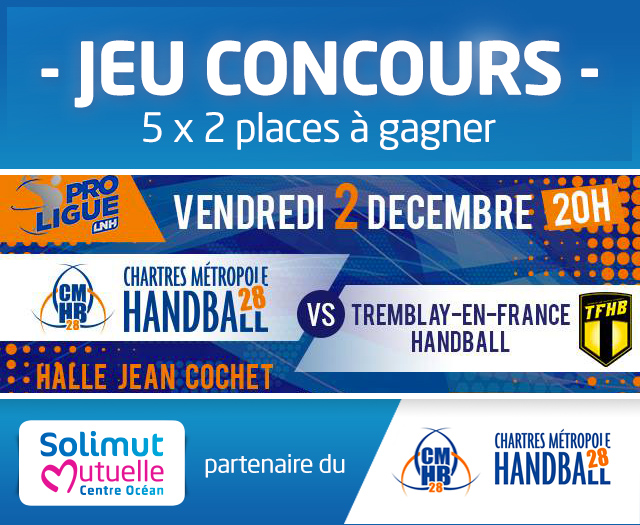 [JEU CONCOURS] CMHB28 > Match du 02/12/2016
