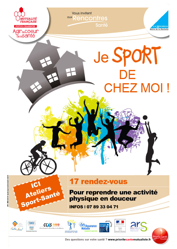 [ÉVÉNEMENT] Je Sport de Chez Moi à La Rochelle !