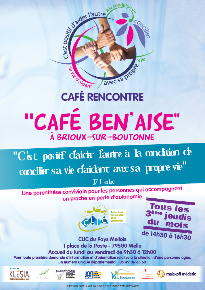 Café Ben’Aise : un moment de répit dans le quotidien des aidants