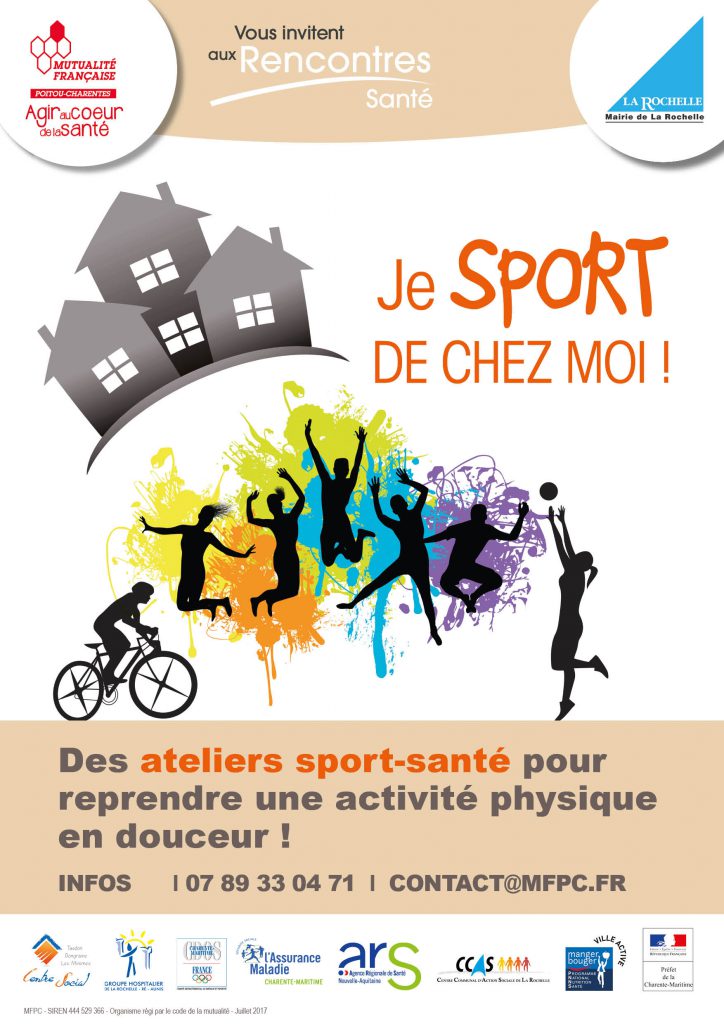 [prévention] Je Sport De Chez Moi ! (La Rochelle)