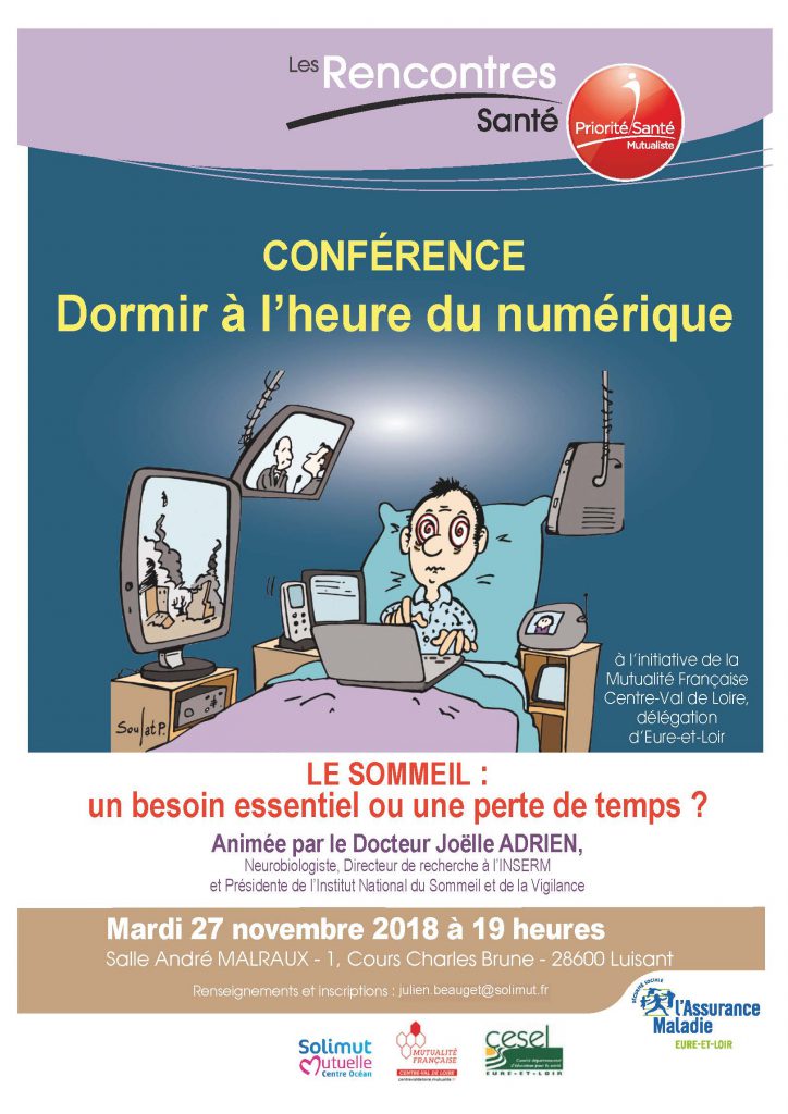 [prévention] Conférence sur le sommeil – Luisant (28)