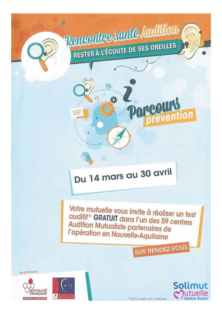 [prévention] Rencontre santé audition