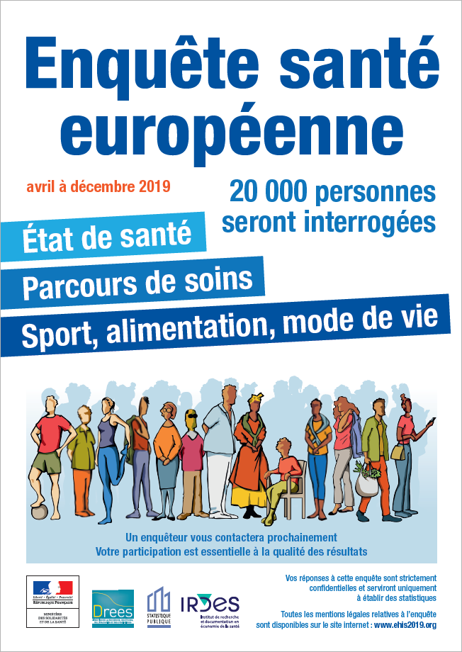 [santé] Enquête Santé Européenne 2019