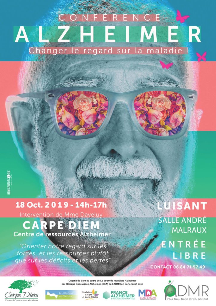 18 Octobre – Luisant (28) Conférence « Changer le regard sur la maladie d&rsquo;Alzheimer »